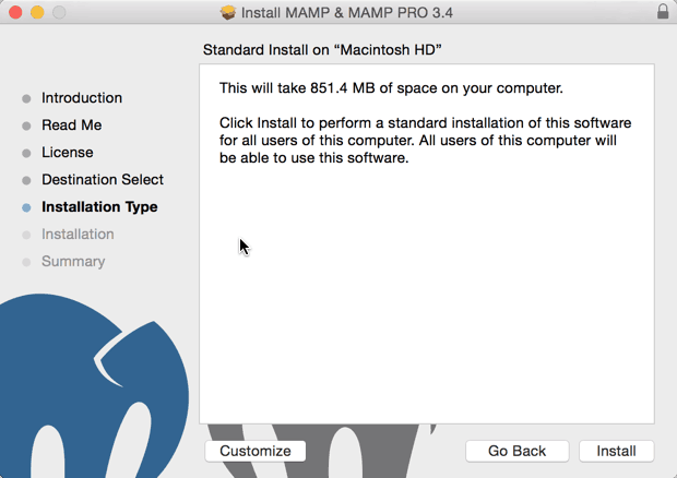Install Mamp on Mac