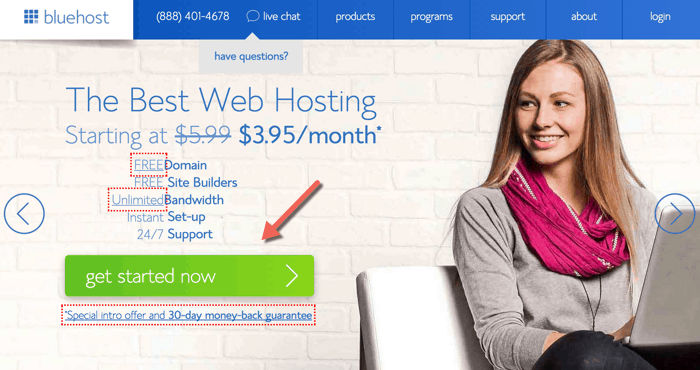 Bluehost Signup tutorial
