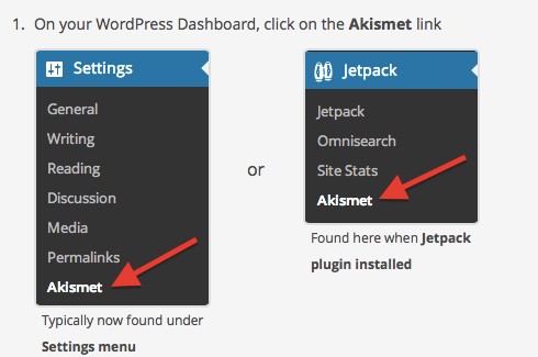 Add Akismet API Key