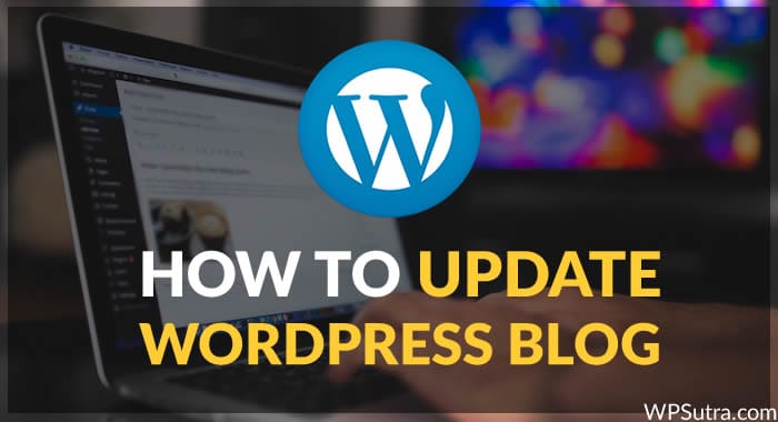 How to Update WordPress Blog without Breaking a Bone