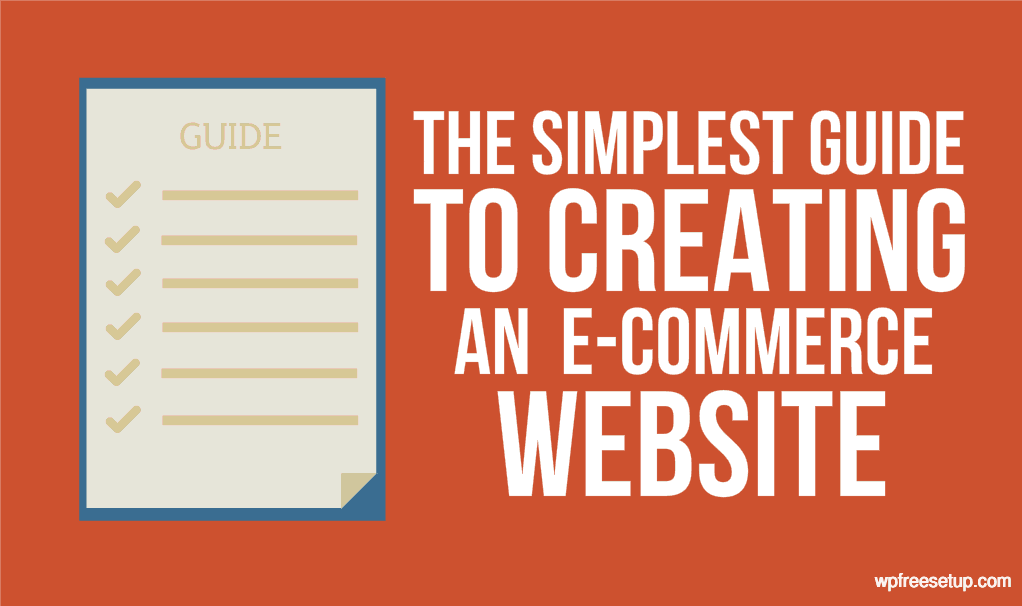 Easily create an eCommerce website with WordPress