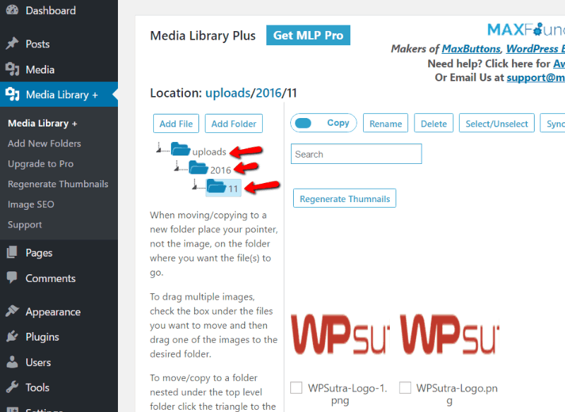 Media Library Plus