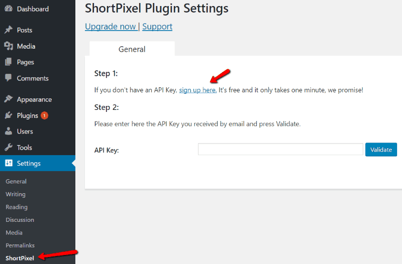 ShortPixel-plugin-settings