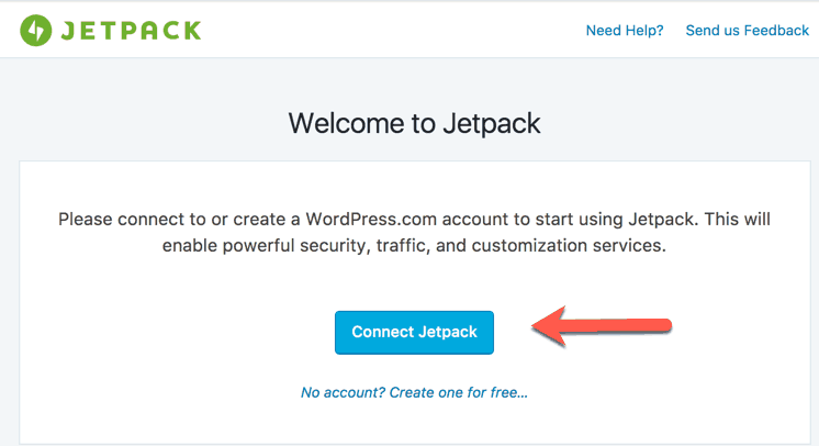 Connect Jetpack