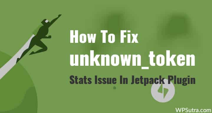 How To Fix unknown_token Stats Issue