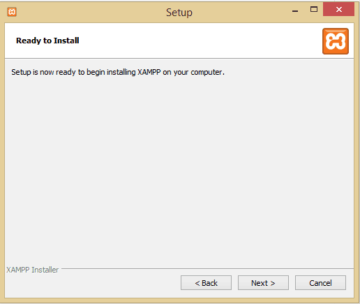 xampp install redistributable