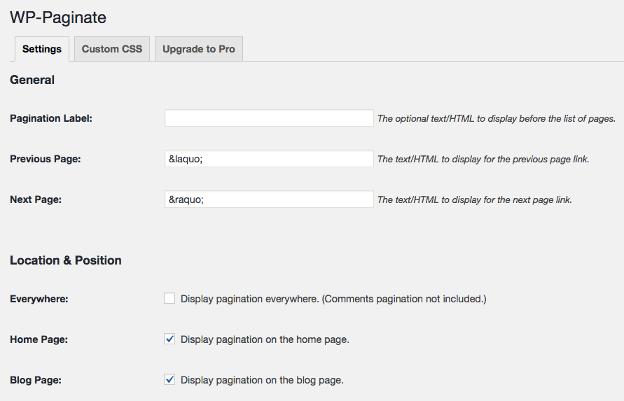 WP-Paginate - WordPress Pagination Plugin