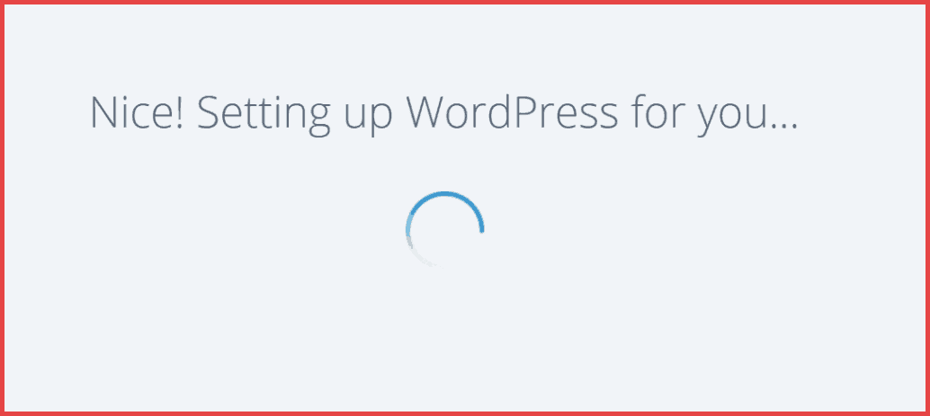 Bluehost-stuck-setting-up-WordPress-for-you