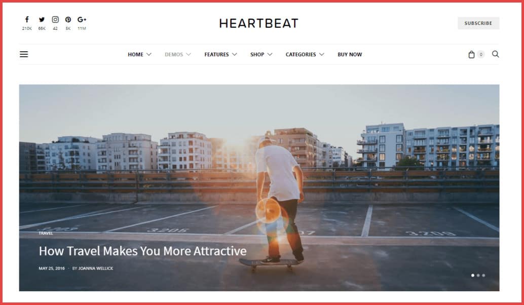 Lifestyle-blog-wordpress-theme