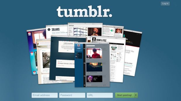 Tumblr blogging platform